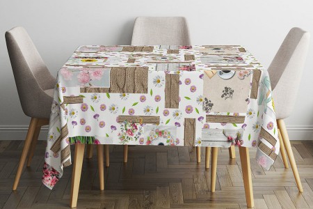 opaque printed TABLE CLOTH