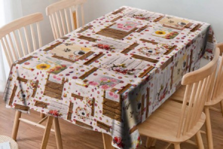 DOUBLE-SIDED TABLECLOTH